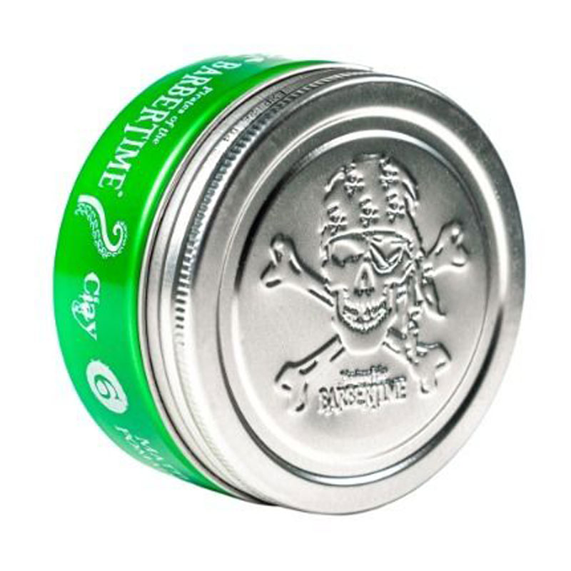 Чоловіча матова помада для укладання волосся Barbertime Clay Matte Pomade, 150 мл
